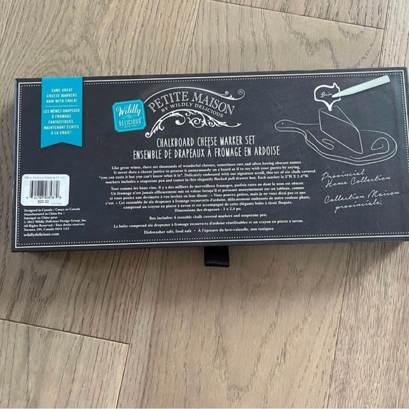 Chalkboard cheese marker set for charcuterie - Picture 2 of 4